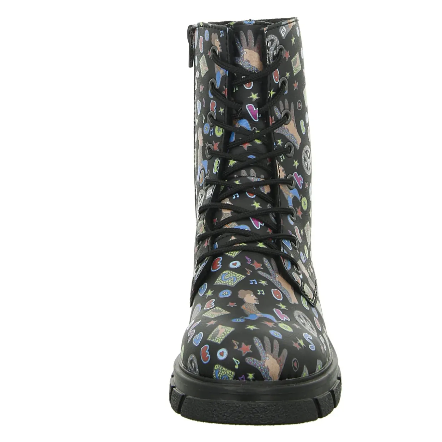 Rieker Schnürstiefelette Warmfutter bis 35mm Absatz (casual)