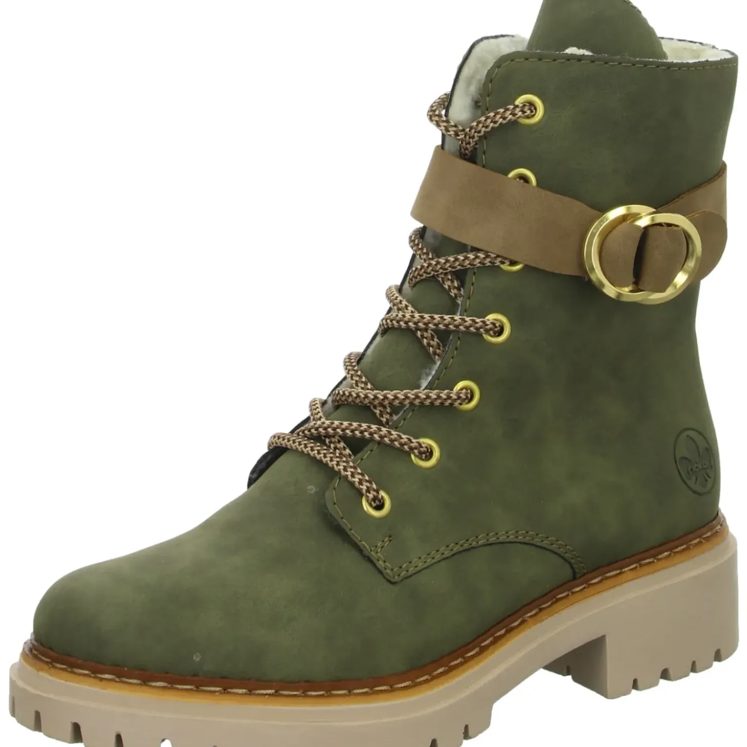 Rieker Schnürstiefelette Warmfutter bis 35mm Absatz (casual)