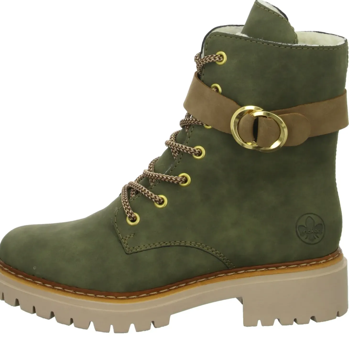 Rieker Schnürstiefelette Warmfutter bis 35mm Absatz (casual)