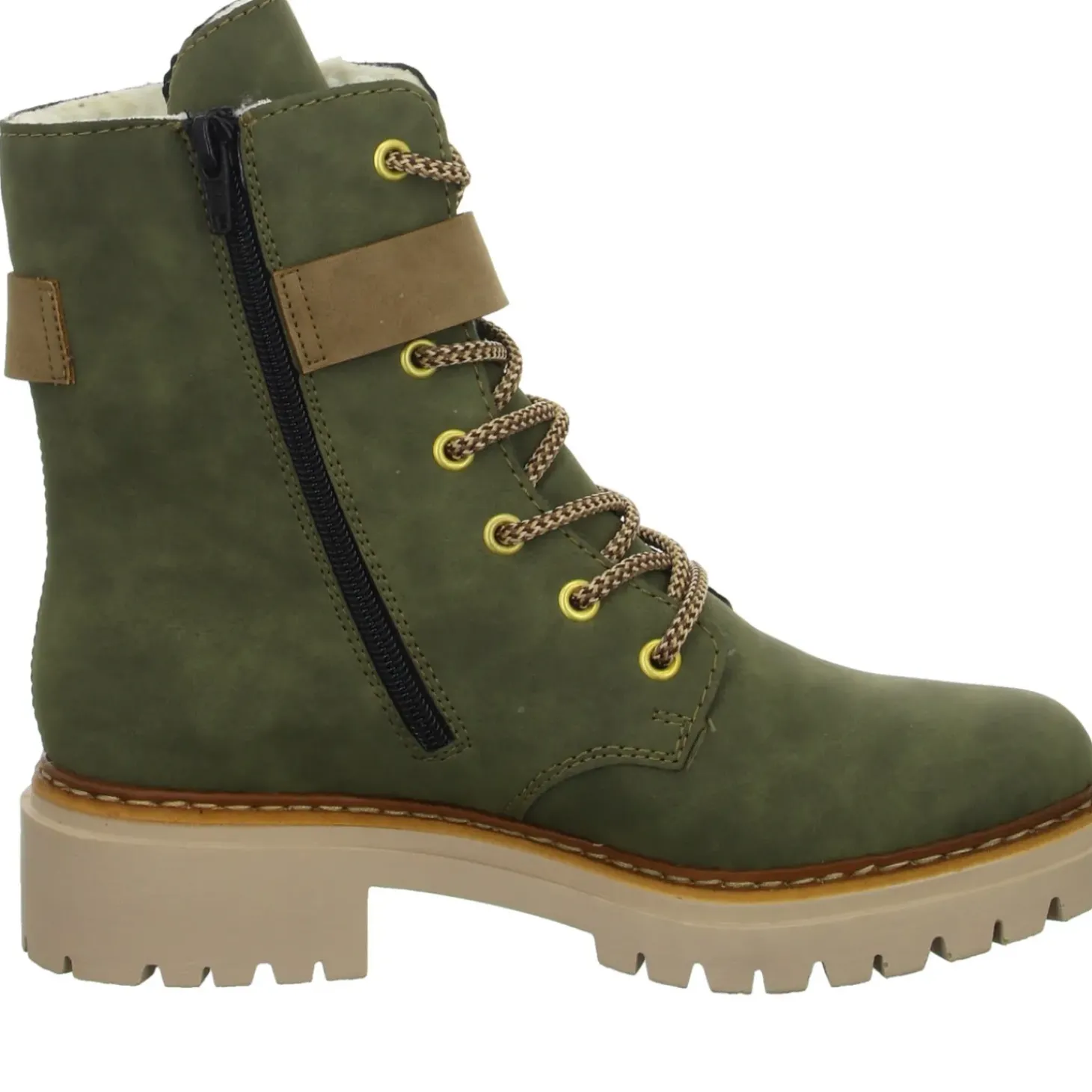 Rieker Schnürstiefelette Warmfutter bis 35mm Absatz (casual)