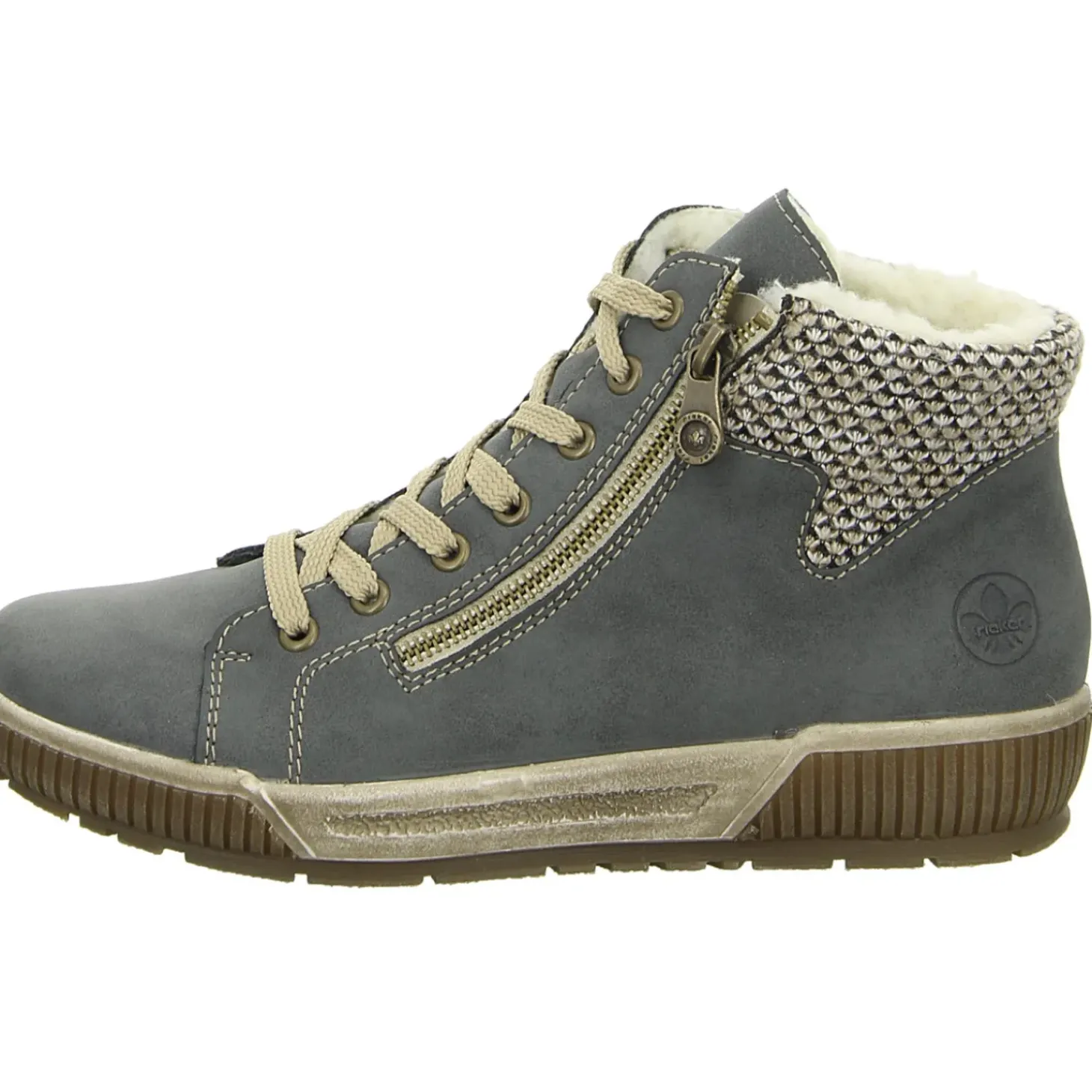 Rieker Schnürstiefelette Warmfutter bis 35mm Absatz (casual)