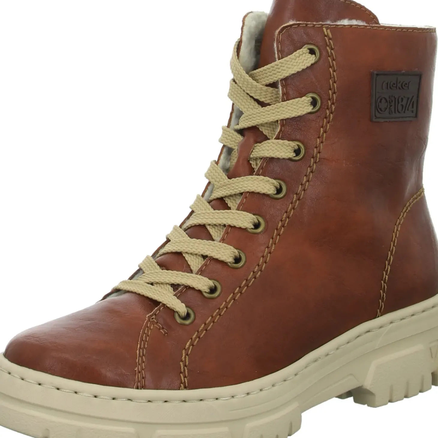 Rieker Schnürstiefelette Warmfutter bis 35mm Absatz (casual)