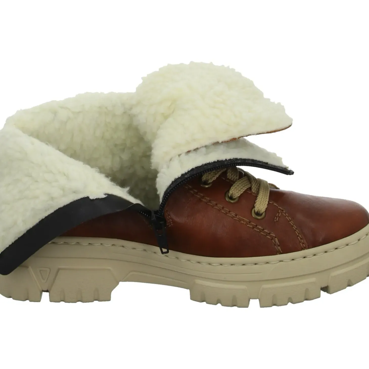 Rieker Schnürstiefelette Warmfutter bis 35mm Absatz (casual)