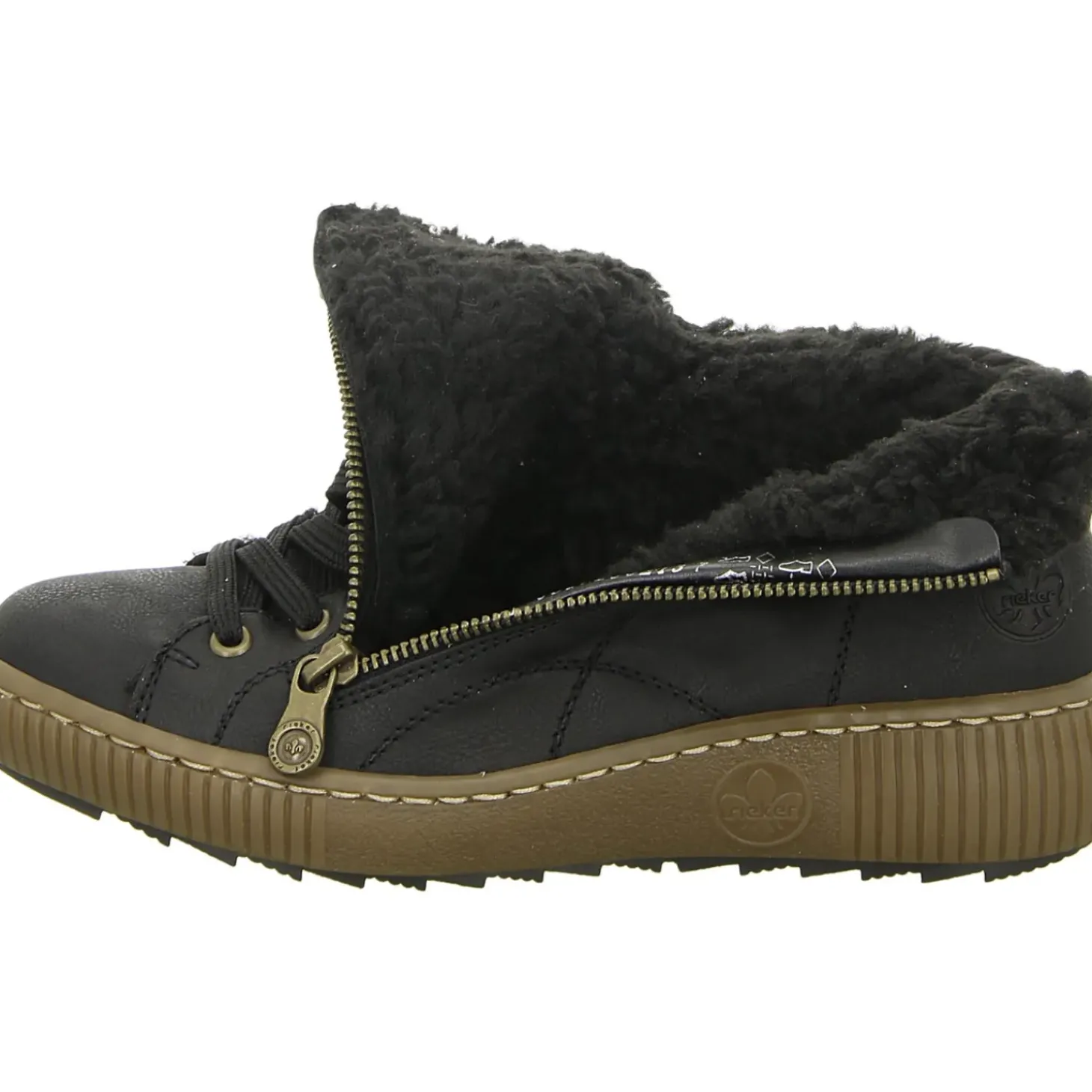 Rieker Schnürstiefelette Warmfutter bis 35mm Absatz (casual)