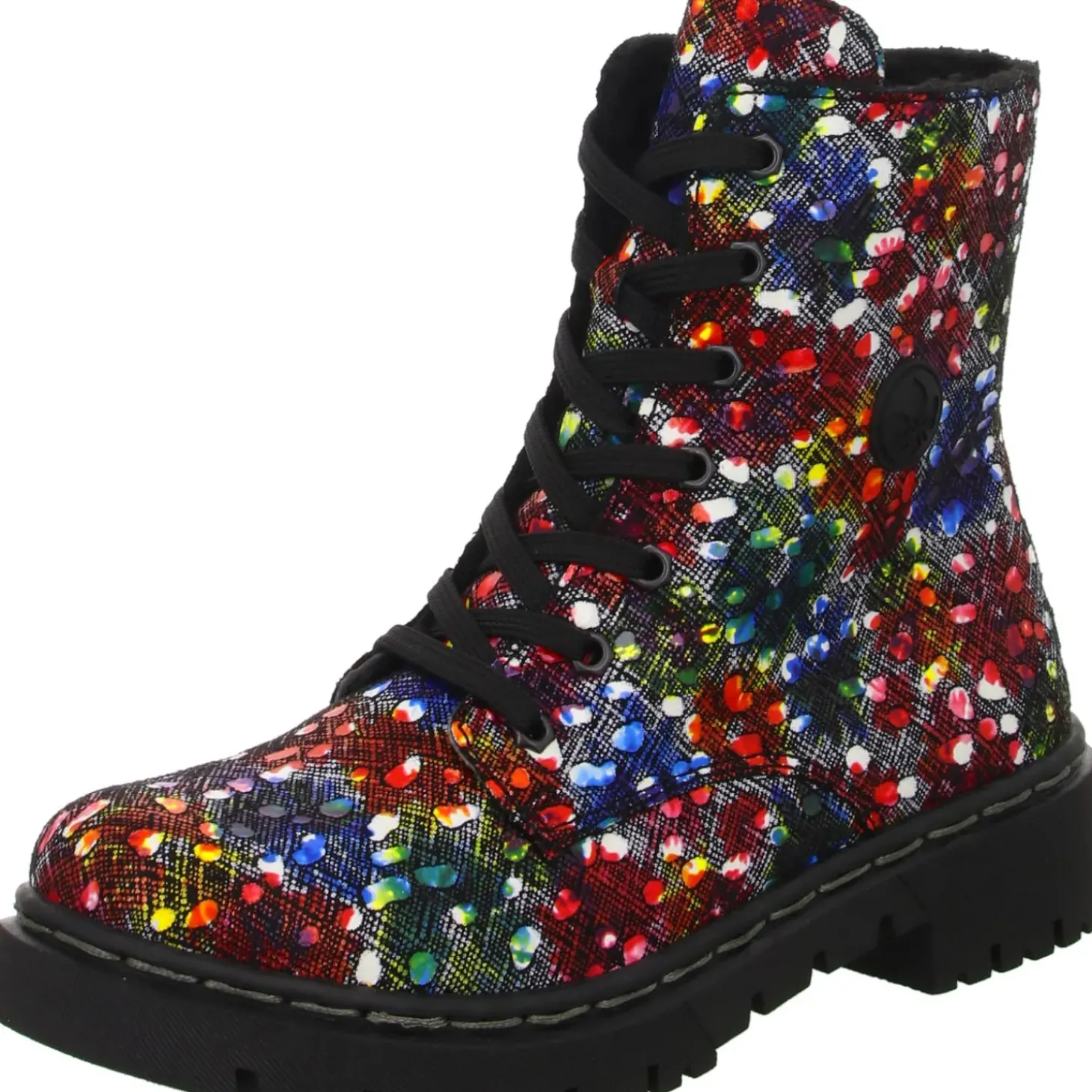Rieker Schnürstiefelette Warmfutter bis 35mm Absatz (casual)