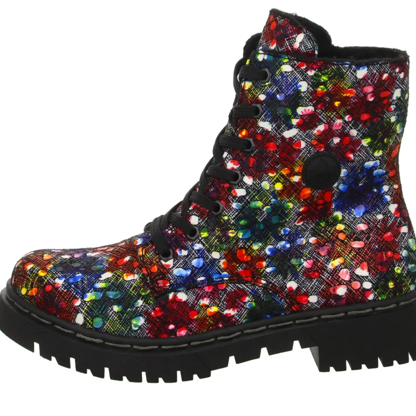Rieker Schnürstiefelette Warmfutter bis 35mm Absatz (casual)
