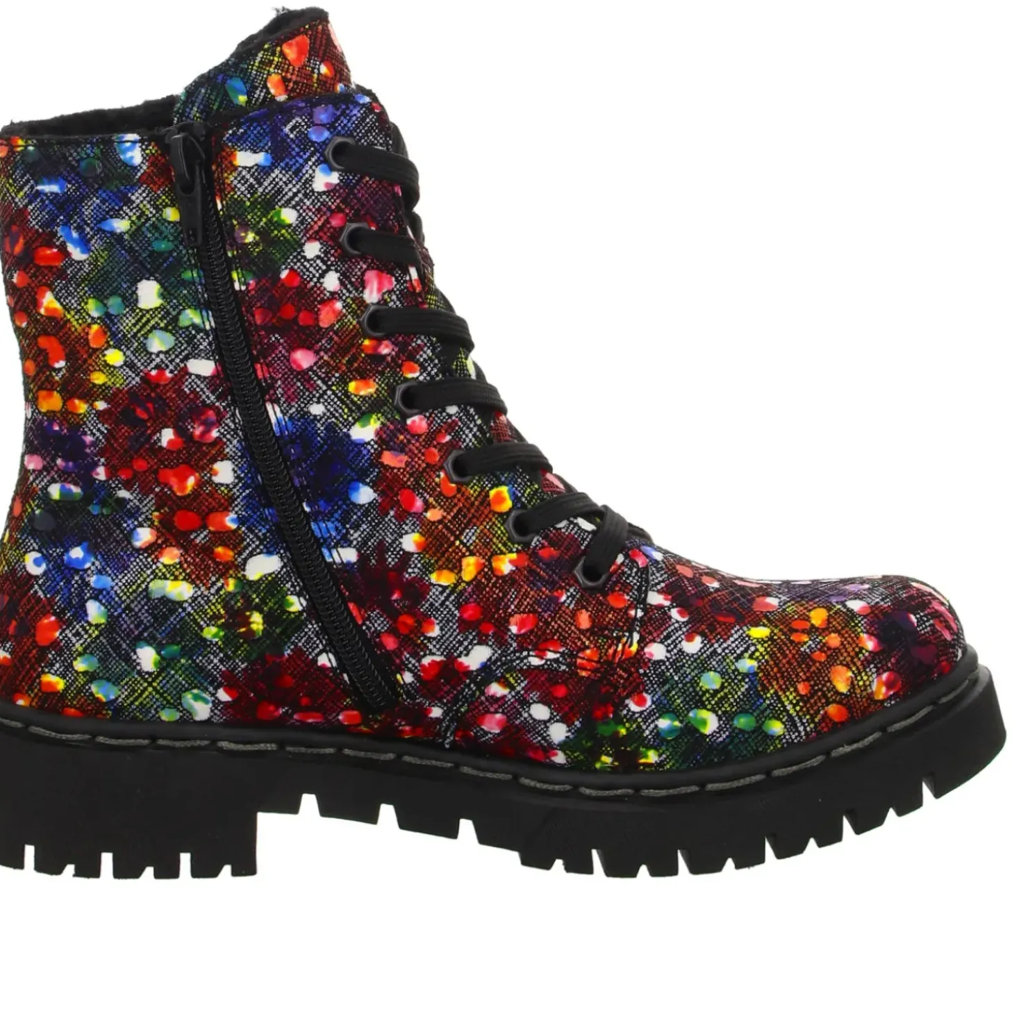Rieker Schnürstiefelette Warmfutter bis 35mm Absatz (casual)