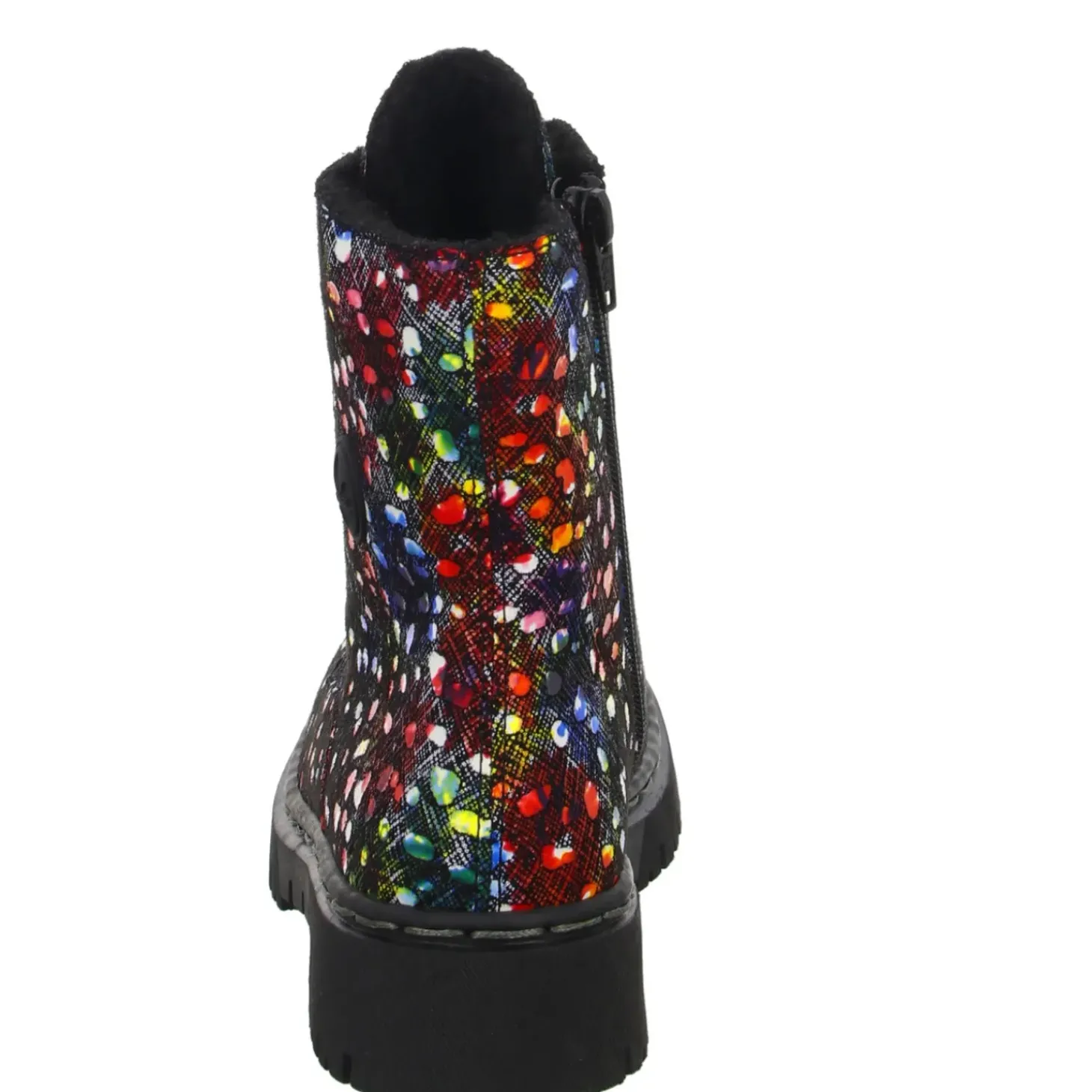 Rieker Schnürstiefelette Warmfutter bis 35mm Absatz (casual)