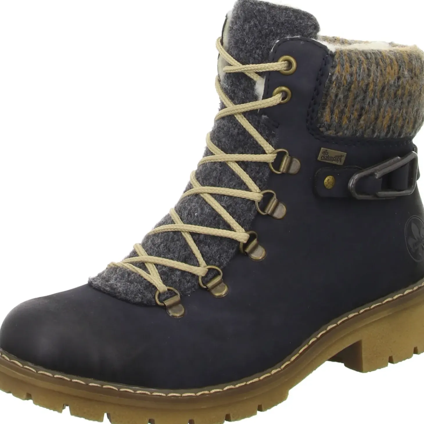 Rieker Schnürstiefelette Warmfutter bis 35mm Absatz (casual)