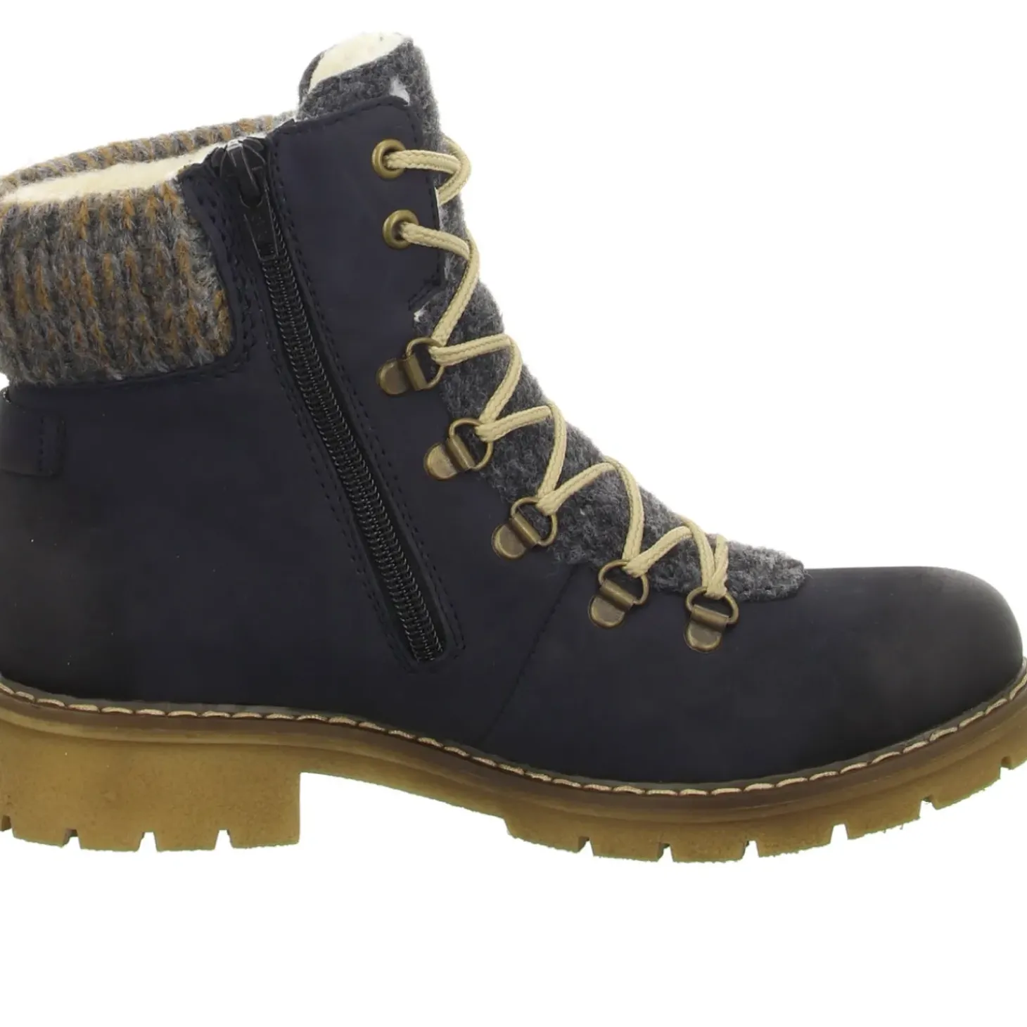 Rieker Schnürstiefelette Warmfutter bis 35mm Absatz (casual)