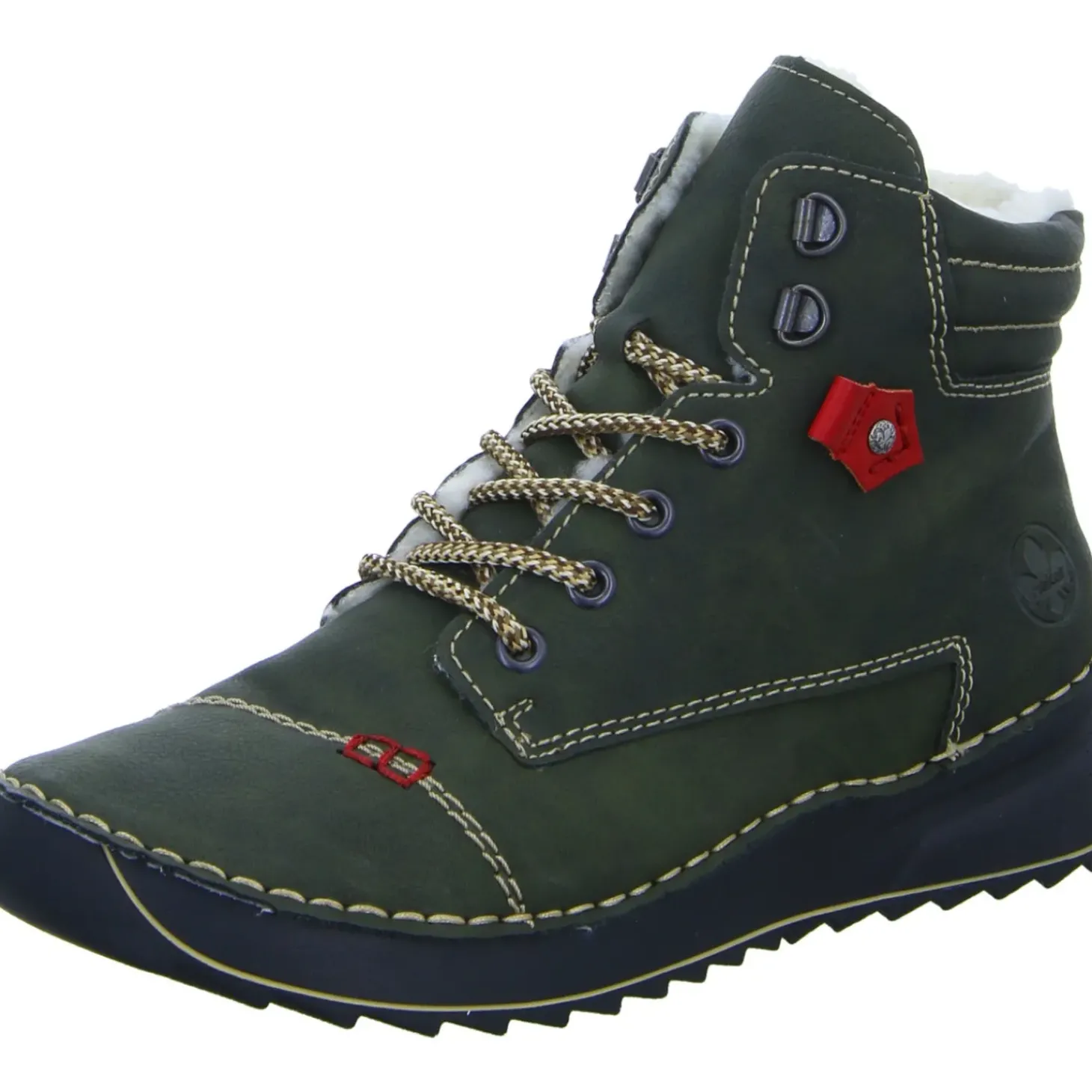 Rieker Schnürstiefelette Warmfutter bis 35mm Absatz (casual)