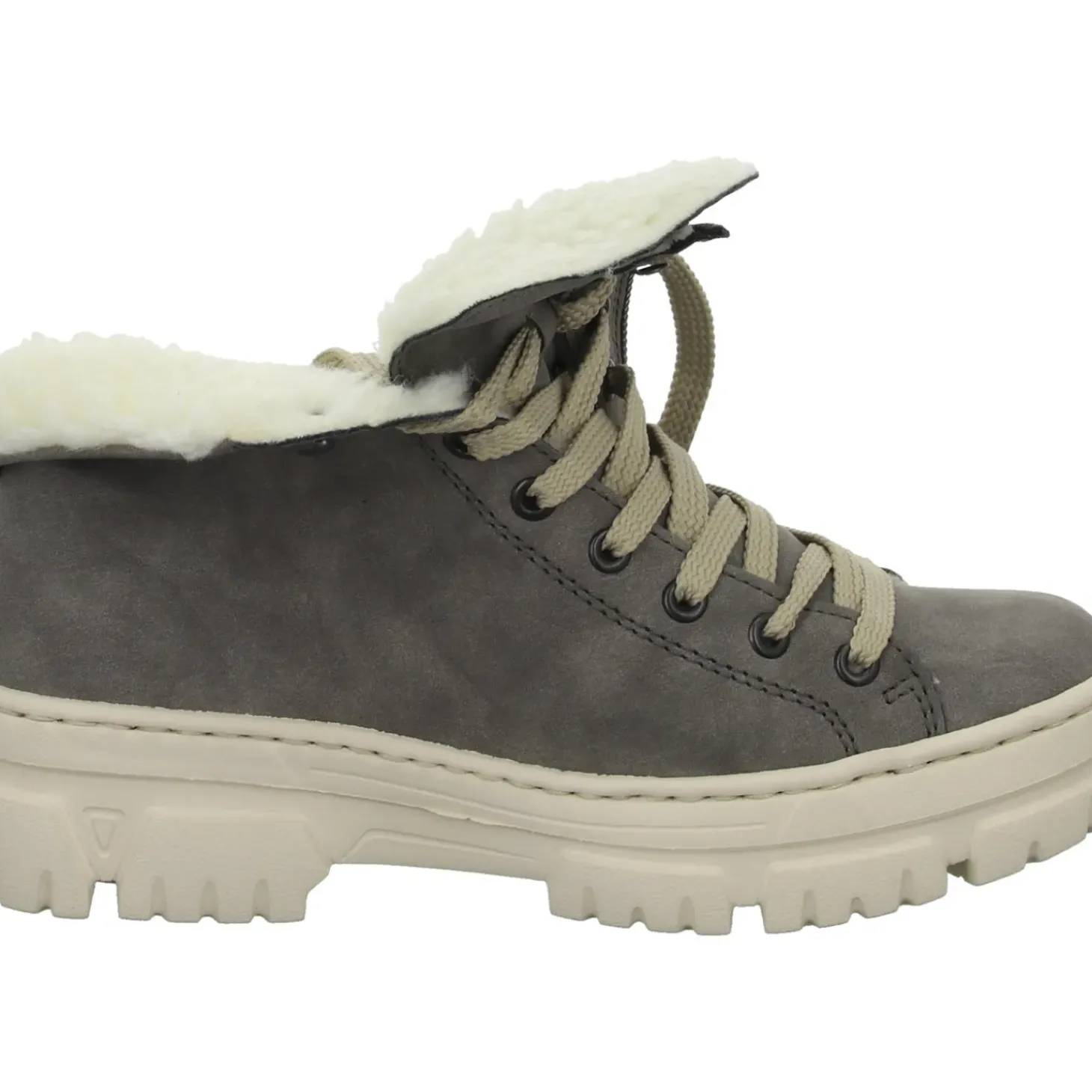 Rieker Schnürstiefelette Warmfutter bis 35mm Absatz (casual)