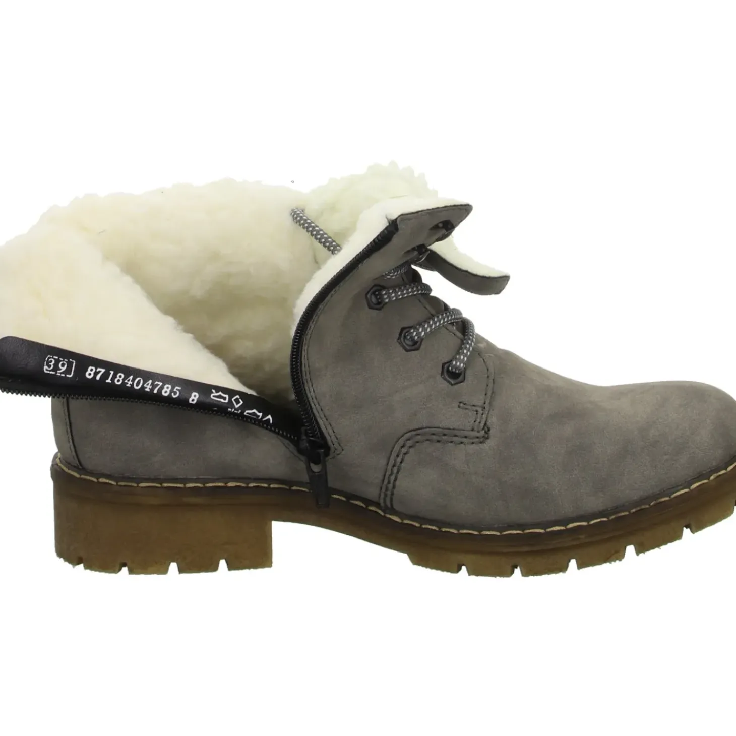 Rieker Schnürstiefelette Warmfutter bis 35mm Absatz (casual)