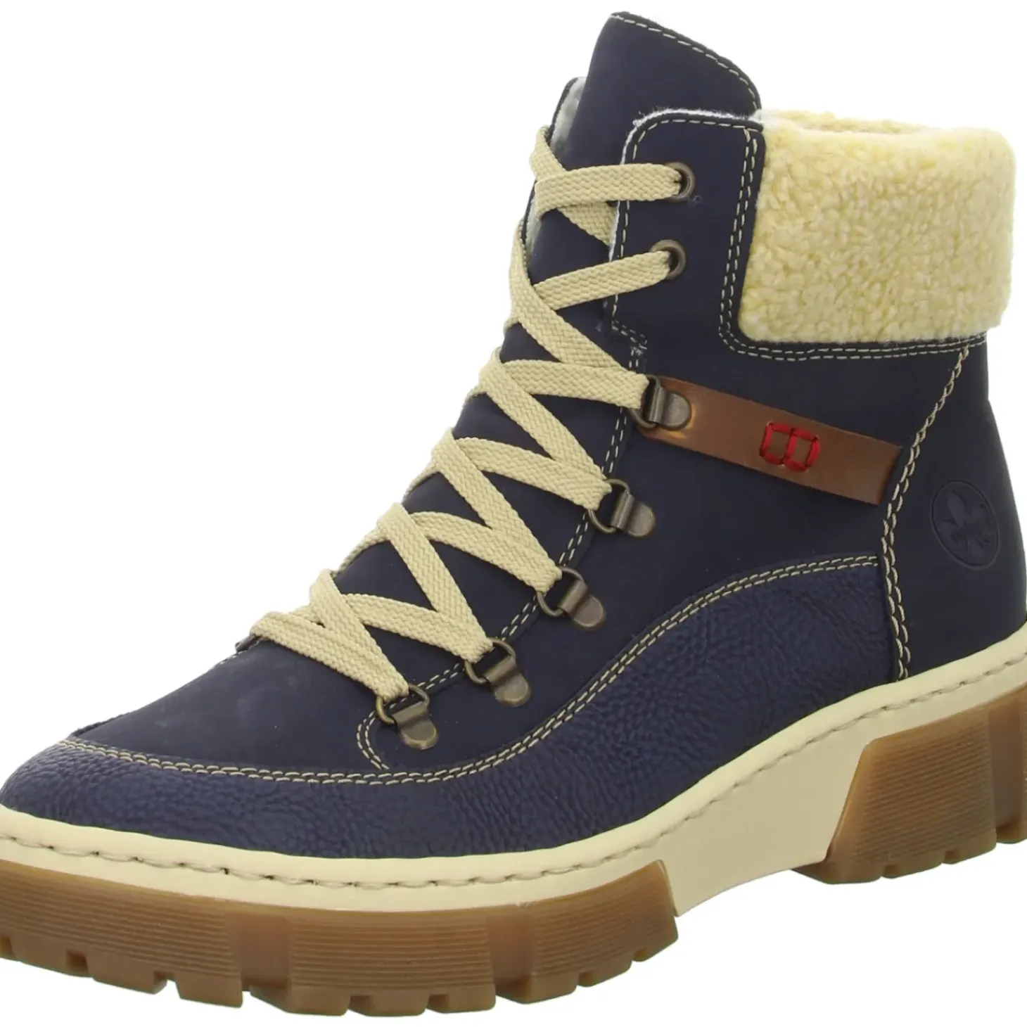Rieker Schnürstiefelette Warmfutter bis 35mm Absatz (casual)