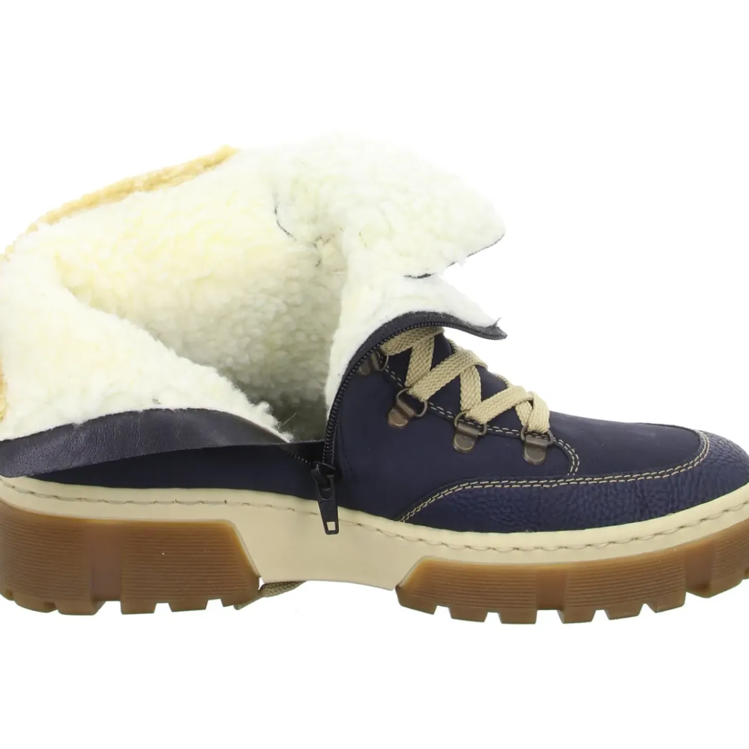 Rieker Schnürstiefelette Warmfutter bis 35mm Absatz (casual)