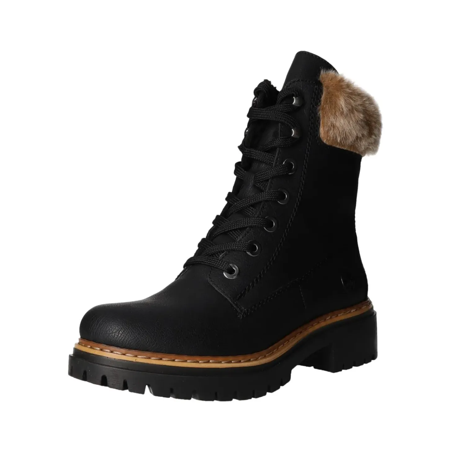 Rieker Schnürstiefelette Warmfutter bis 35mm Absatz (casual)