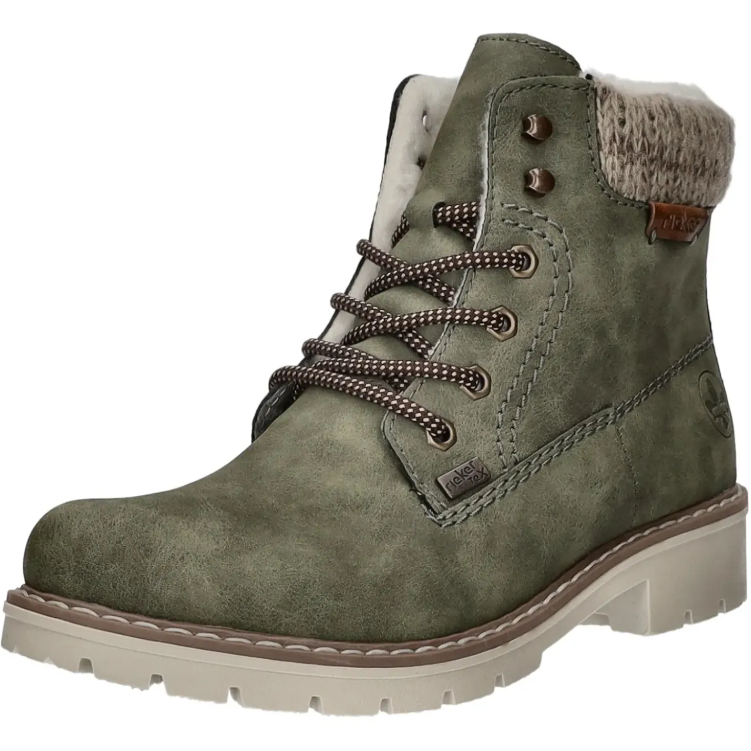 Rieker Schnürstiefelette Warmfutter bis 35mm Absatz (casual)