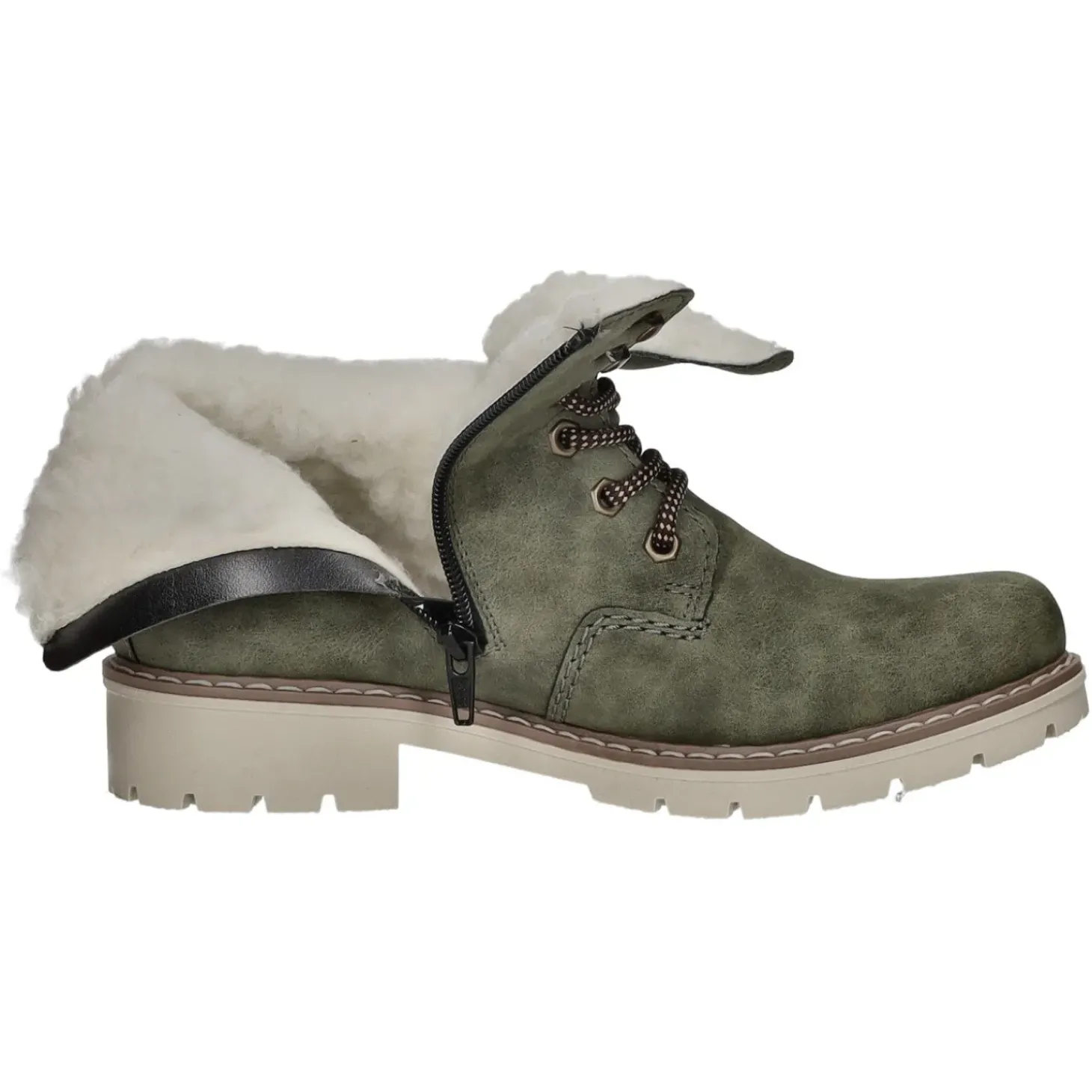 Rieker Schnürstiefelette Warmfutter bis 35mm Absatz (casual)