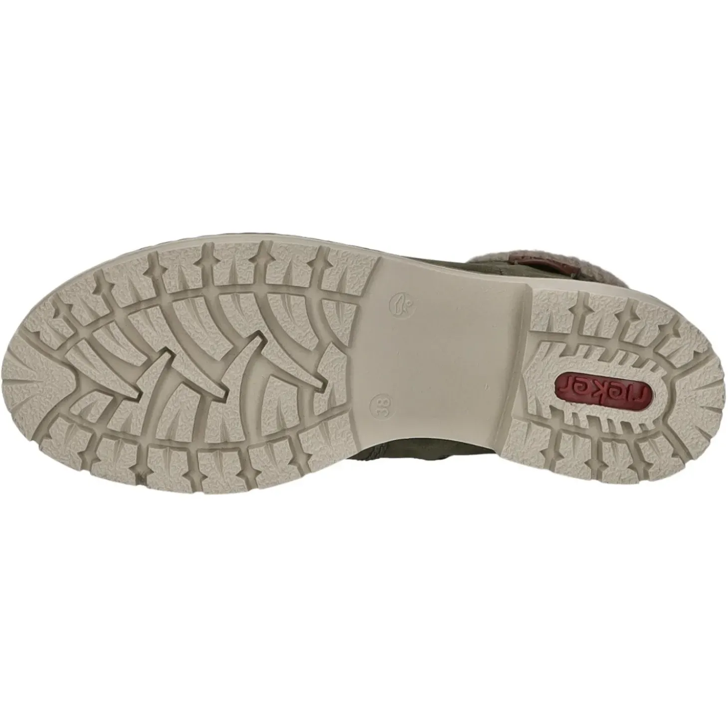 Rieker Schnürstiefelette Warmfutter bis 35mm Absatz (casual)