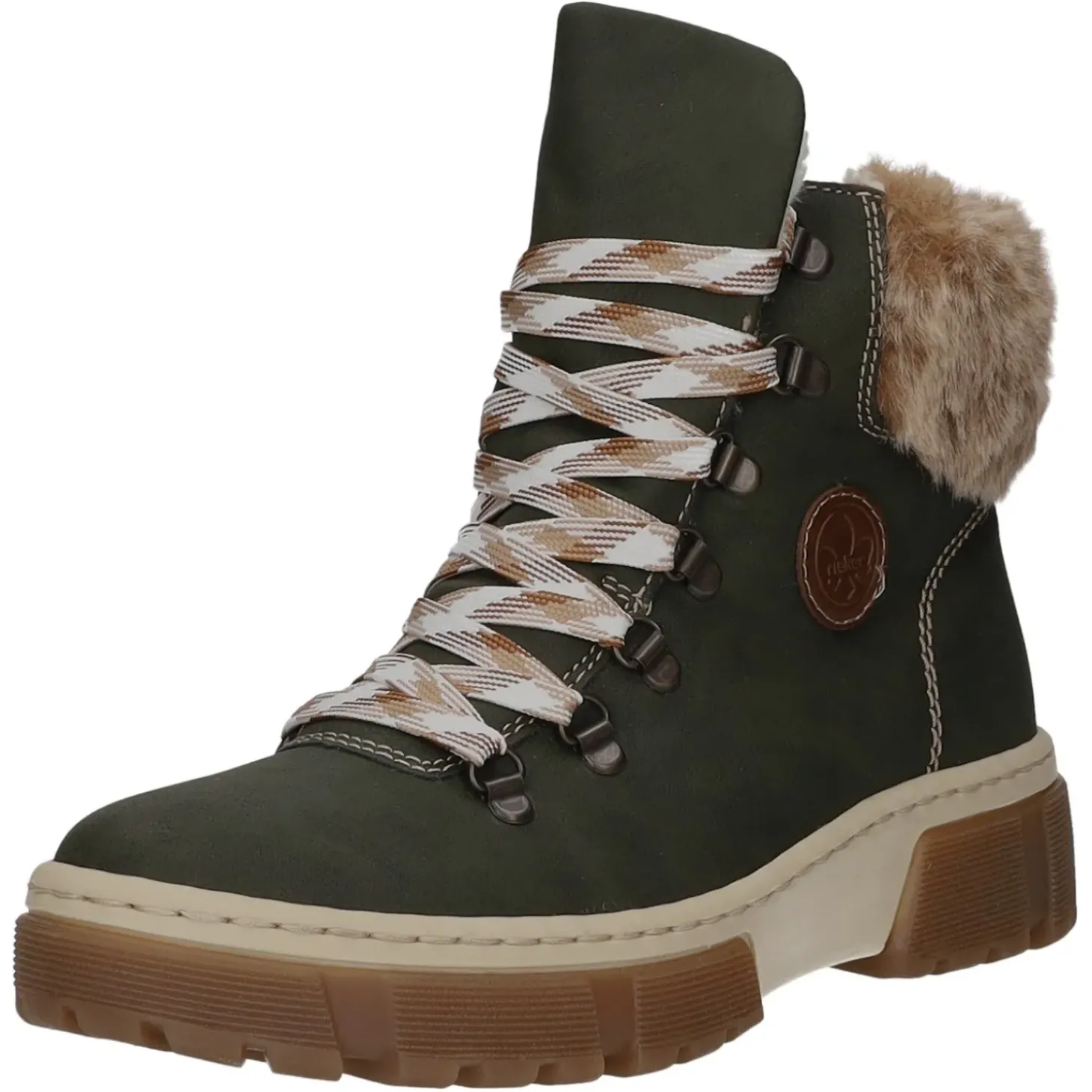 Rieker Schnürstiefelette Warmfutter bis 35mm Absatz (casual)