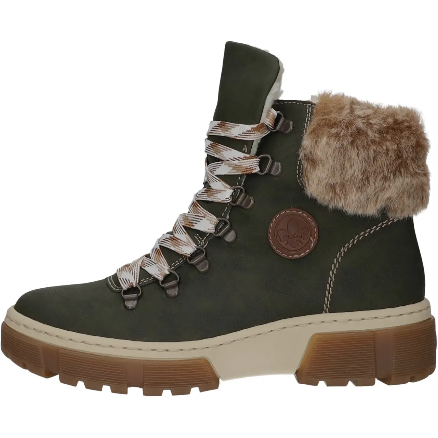Rieker Schnürstiefelette Warmfutter bis 35mm Absatz (casual)