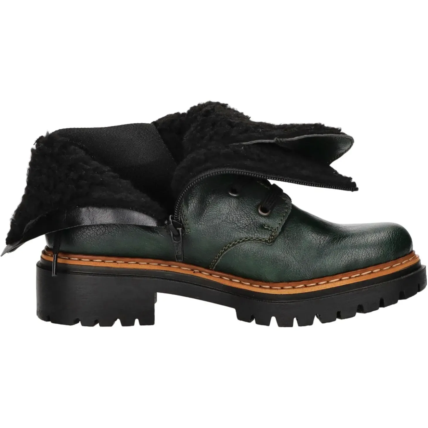 Rieker Schnürstiefelette Warmfutter bis 35mm Absatz (casual)