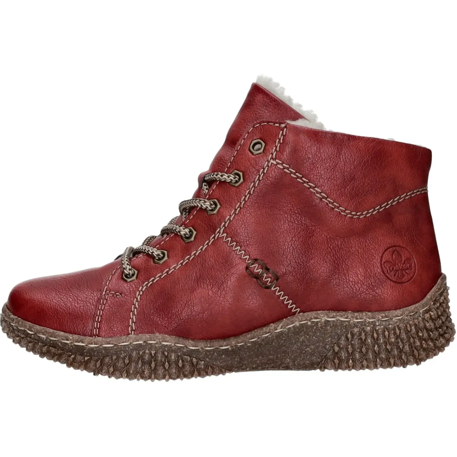 Rieker Schnürstiefelette Warmfutter bis 35mm Absatz (casual)