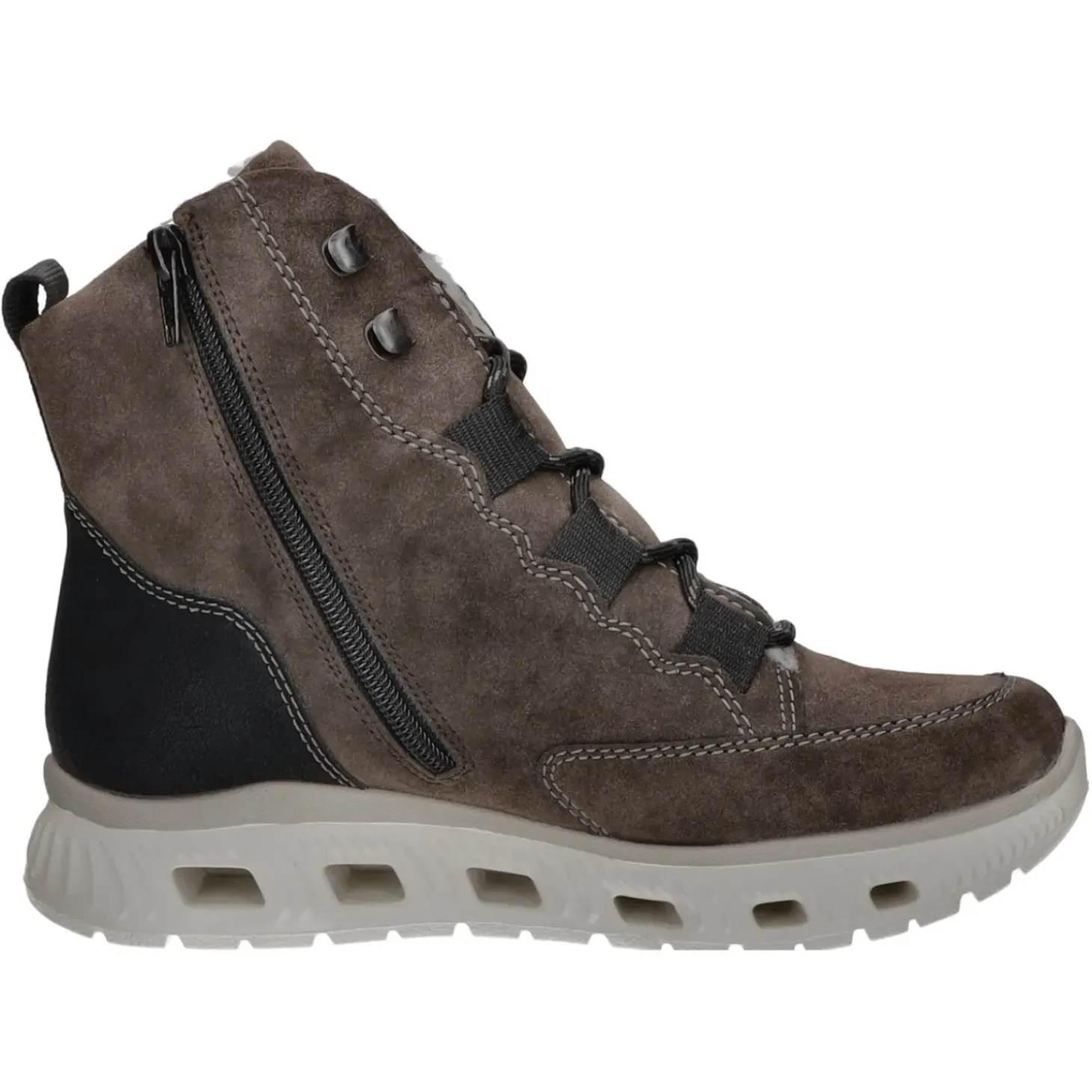Rieker Schnürstiefelette Warmfutter bis 35mm Absatz (casual)