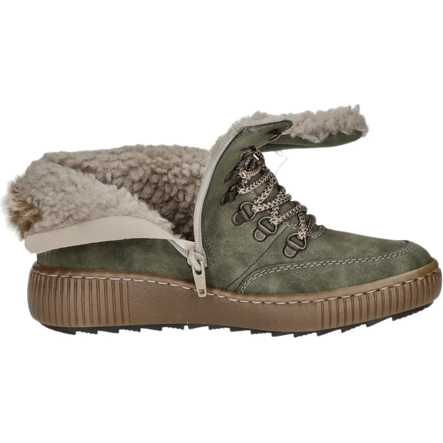 Rieker Schnürstiefelette Warmfutter bis 35mm Absatz (casual)
