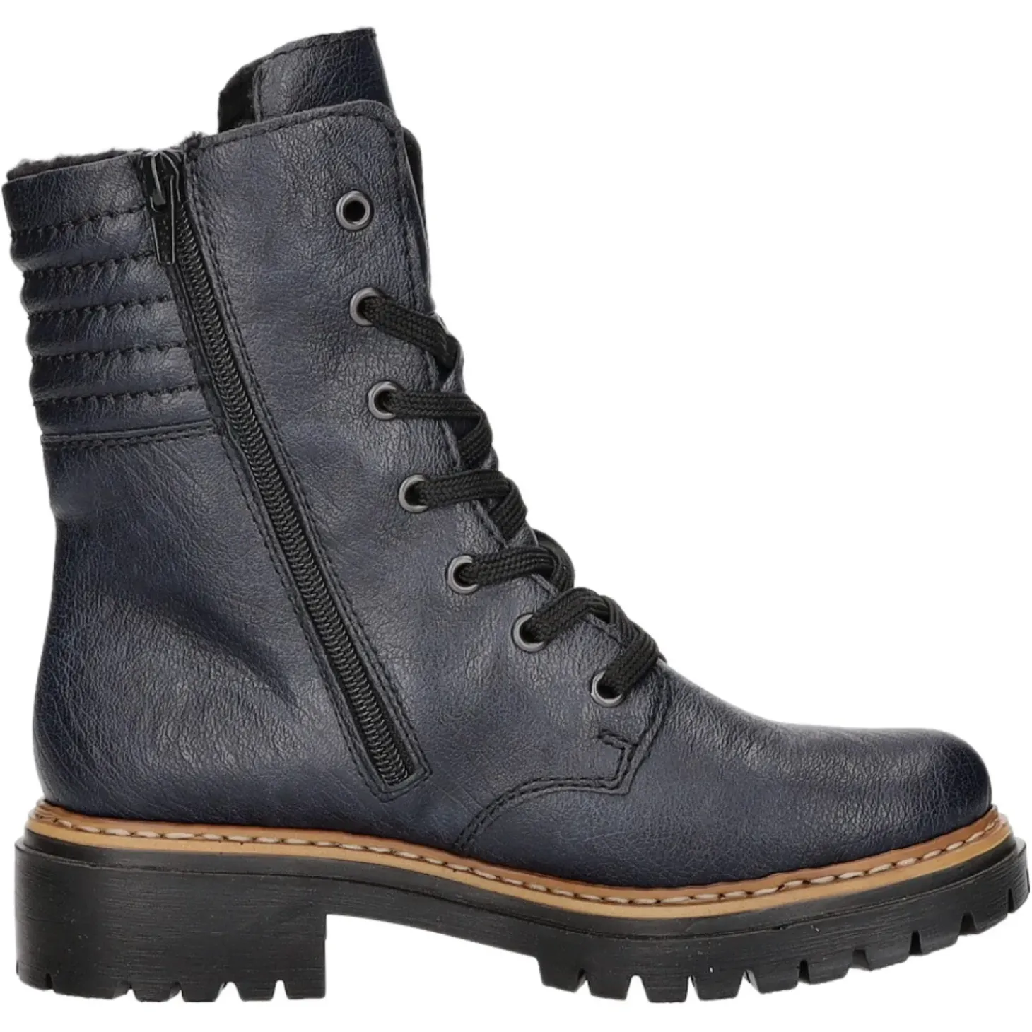 Rieker Schnürstiefelette Warmfutter bis 35mm Absatz (casual)