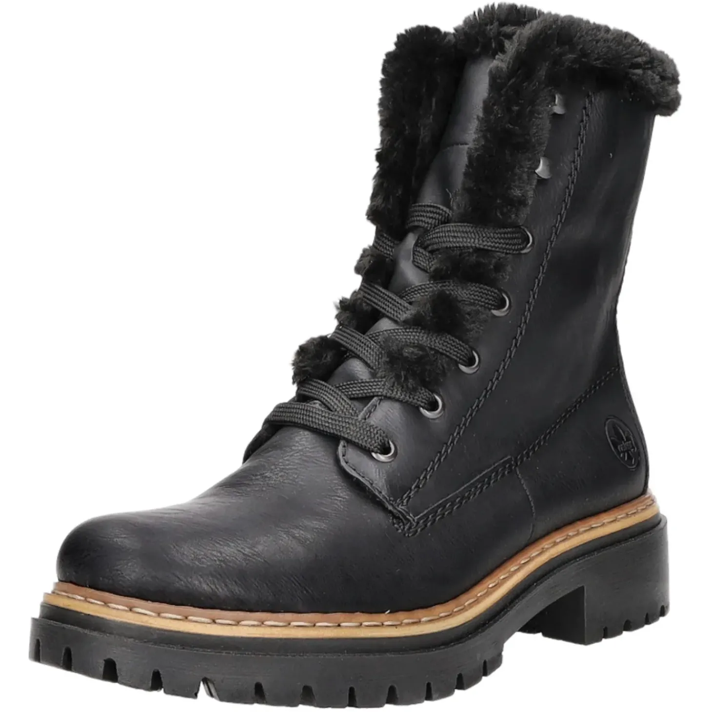 Rieker Schnürstiefelette Warmfutter bis 35mm Absatz (casual)