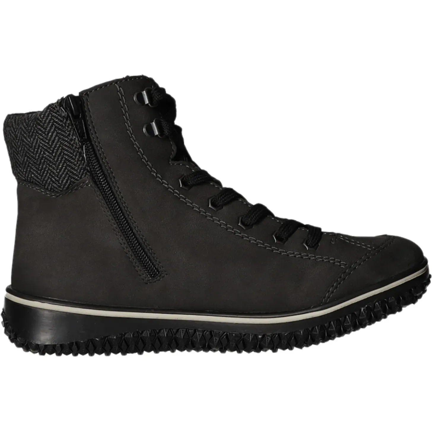 Rieker Schnürstiefelette Warmfutter bis 35mm Absatz (casual)