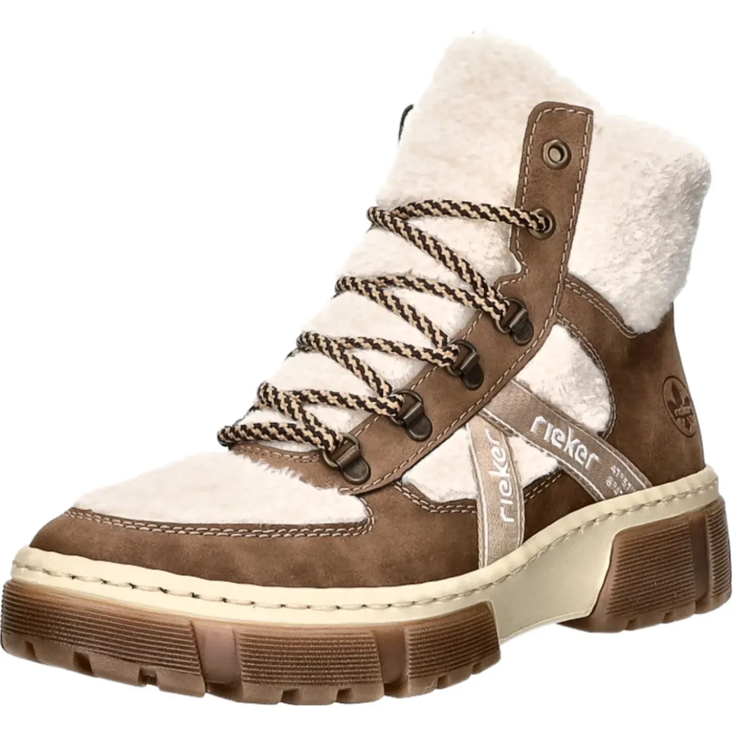 Rieker Schnürstiefelette Warmfutter bis 35mm Absatz (casual)