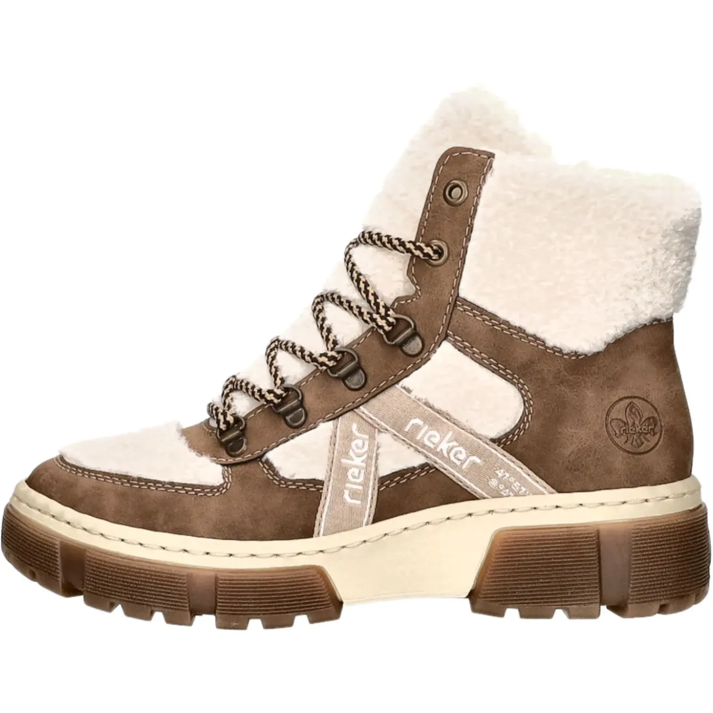 Rieker Schnürstiefelette Warmfutter bis 35mm Absatz (casual)