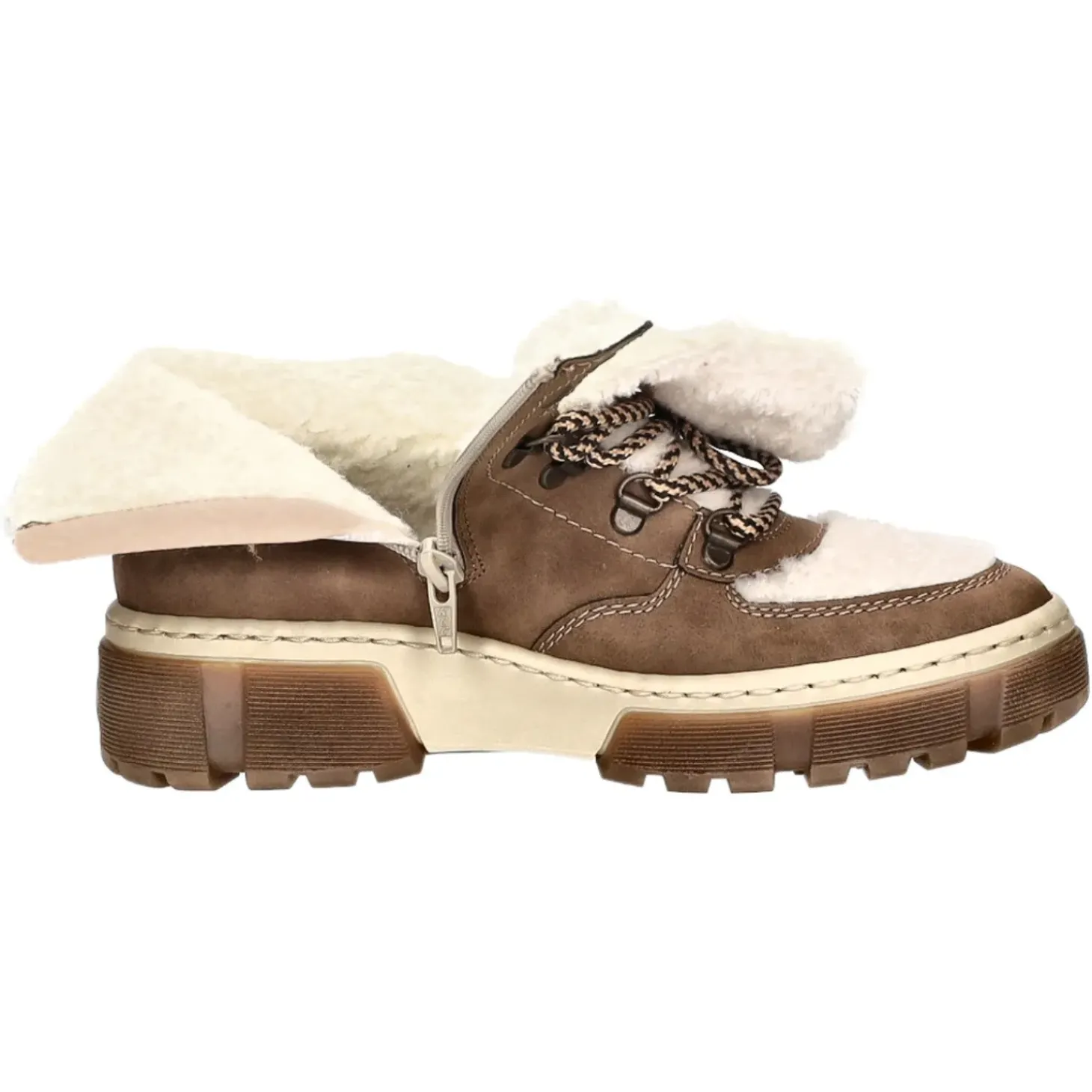 Rieker Schnürstiefelette Warmfutter bis 35mm Absatz (casual)