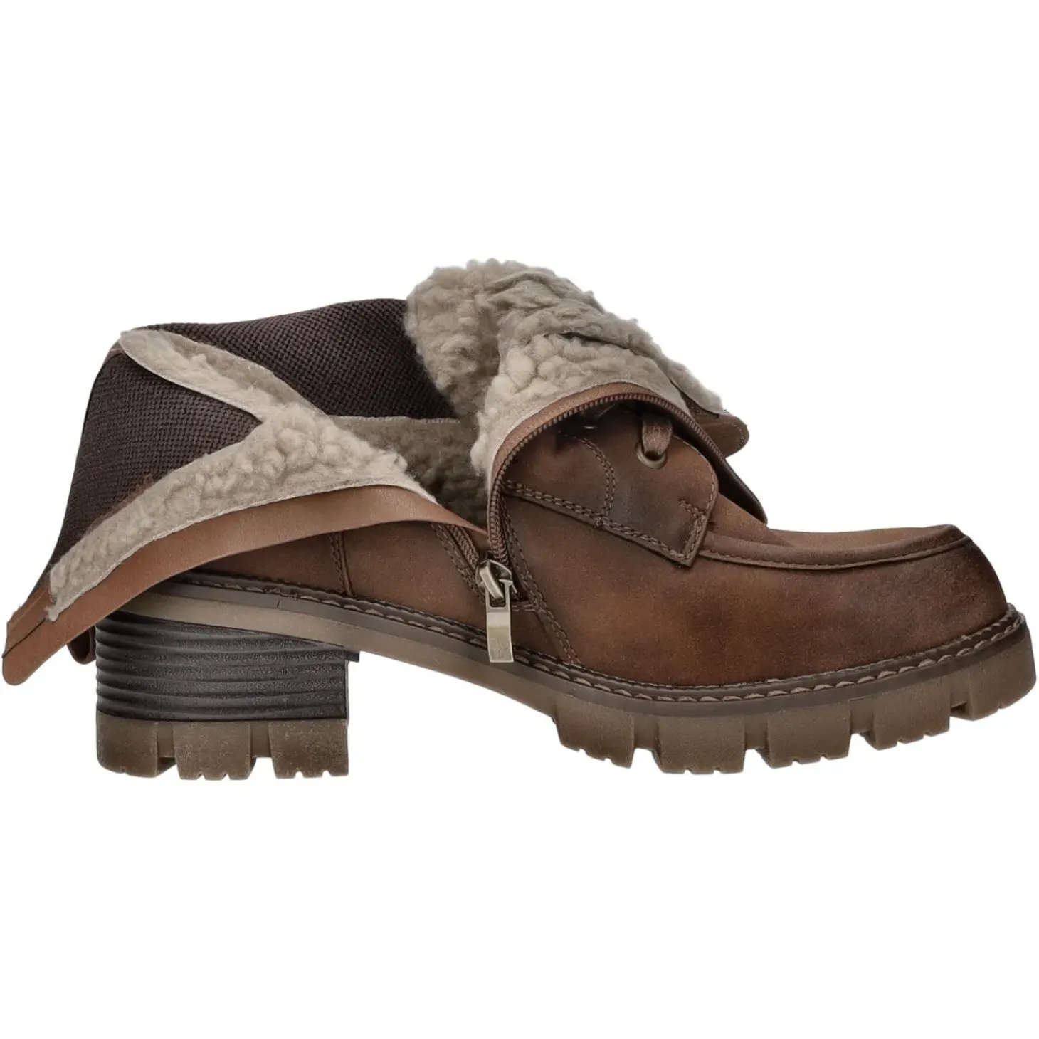 Rieker Schnürstiefelette Warmfutter ab 35mm Absatz
