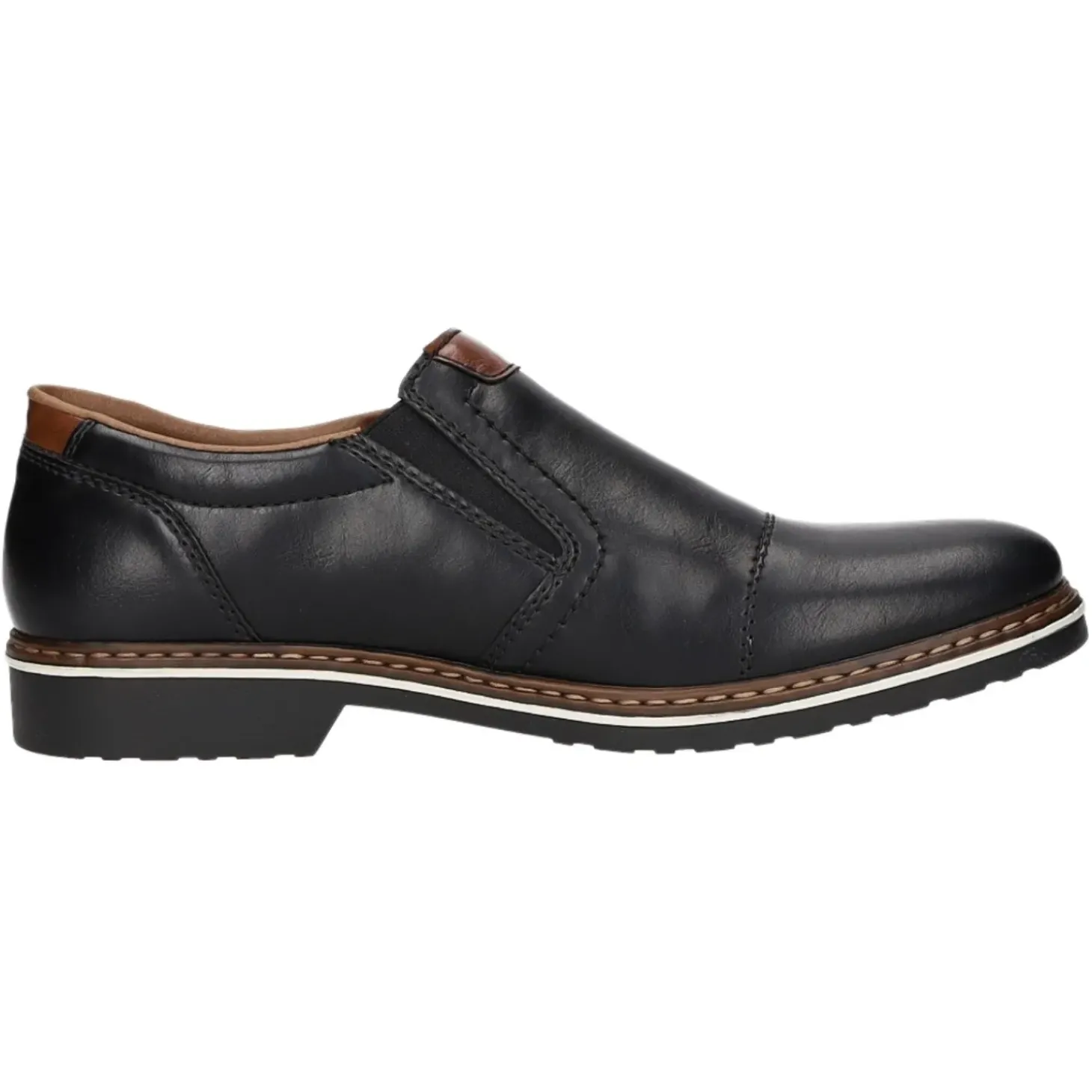 Rieker Slipper/Kletthalbschuh Business (elegant)