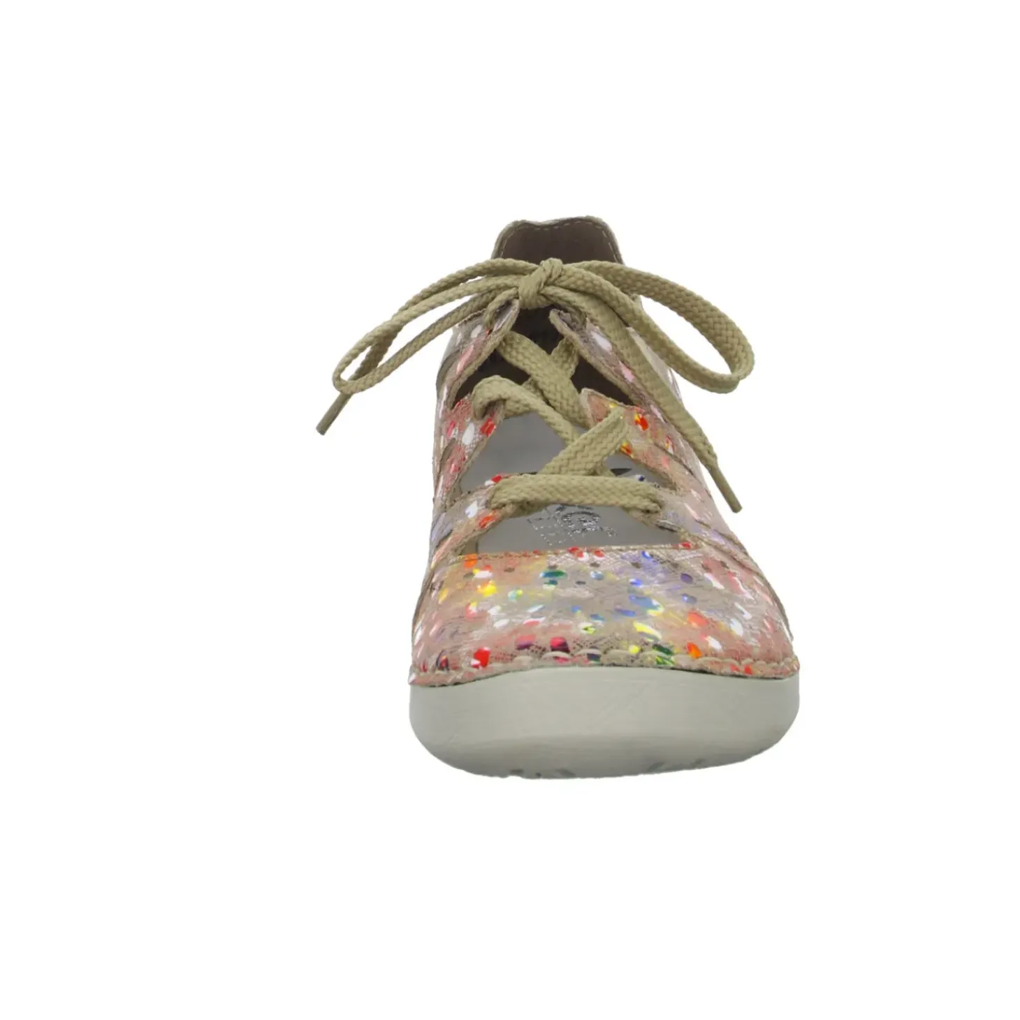 Rieker Slipper/Kletthalbschuh luftdurchlässig (durchbrochenes/geflochtenes Obermaterial)
