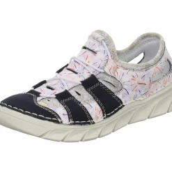 Rieker Slipper/Kletthalbschuh luftdurchlässig (durchbrochenes/geflochtenes Obermaterial)