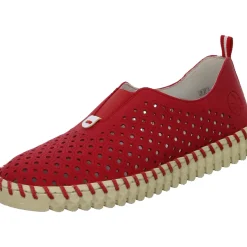 Rieker Slipper/Kletthalbschuh luftdurchlässig (durchbrochenes/geflochtenes Obermaterial)