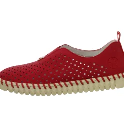 Rieker Slipper/Kletthalbschuh luftdurchlässig (durchbrochenes/geflochtenes Obermaterial)