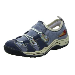 Rieker Slipper/Kletthalbschuh luftdurchlässig (durchbrochenes/geflochtenes Obermaterial)