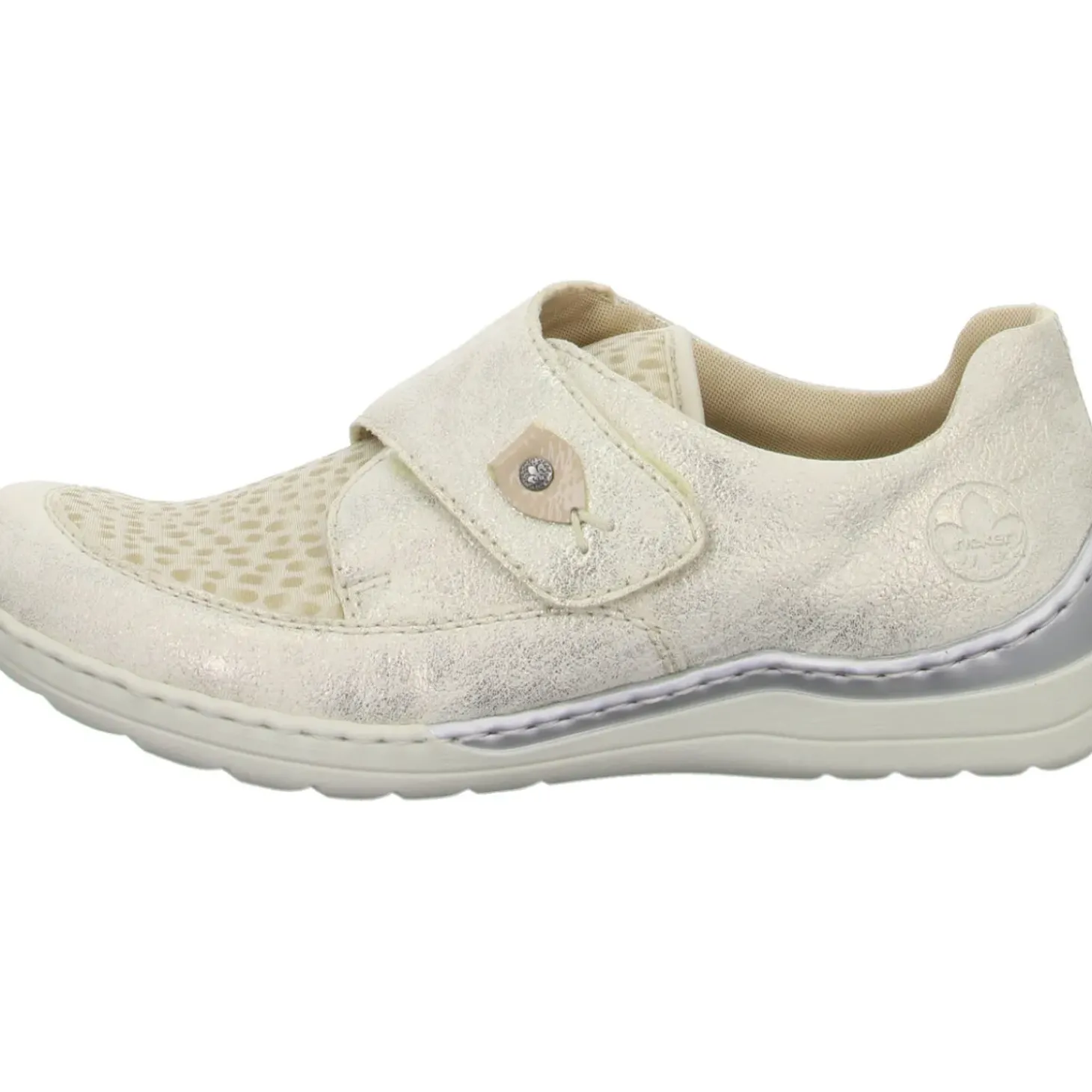 Rieker Slipper/Kletthalbschuh mit Mehrweite Freizeit (casual)