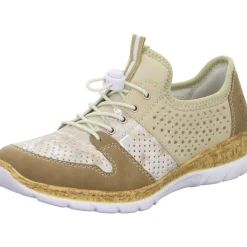 Rieker Slipper/Kletthalbschuh luftdurchlässig (durchbrochenes/geflochtenes Obermaterial)