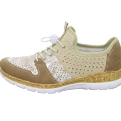 Rieker Slipper/Kletthalbschuh luftdurchlässig (durchbrochenes/geflochtenes Obermaterial)