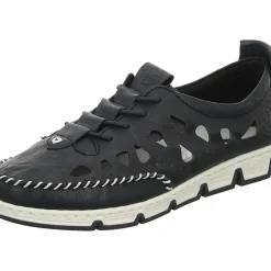 Rieker Slipper/Kletthalbschuh luftdurchlässig (durchbrochenes/geflochtenes Obermaterial)