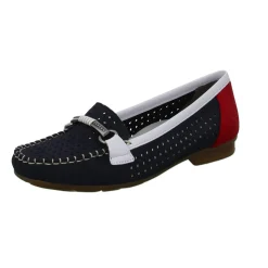 Rieker Slipper/Kletthalbschuh luftdurchlässig (durchbrochenes/geflochtenes Obermaterial)