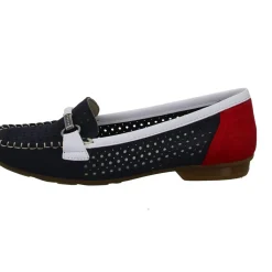 Rieker Slipper/Kletthalbschuh luftdurchlässig (durchbrochenes/geflochtenes Obermaterial)