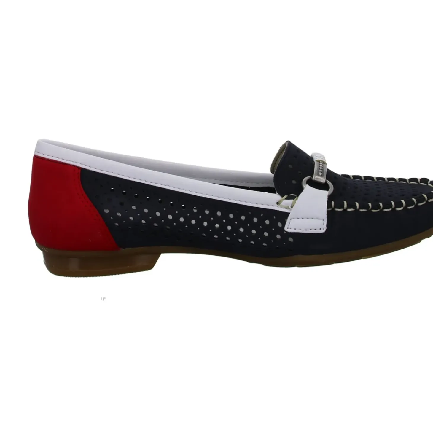 Rieker Slipper/Kletthalbschuh luftdurchlässig (durchbrochenes/geflochtenes Obermaterial)