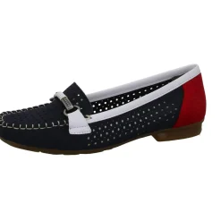 Rieker Slipper/Kletthalbschuh luftdurchlässig (durchbrochenes/geflochtenes Obermaterial)